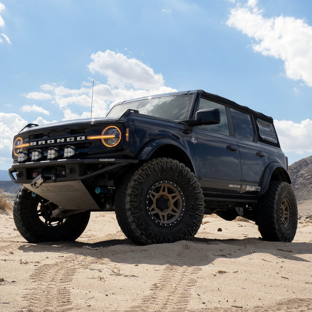 21-25 Ford Bronco /22-25 Ford Bronco Raptor NOVA-Series LED Projector Headlights Alpha-black