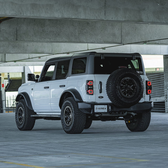 21-25 Ford Bronco NOVA-Series Prismatic LED Tail Lights Alpha-Black