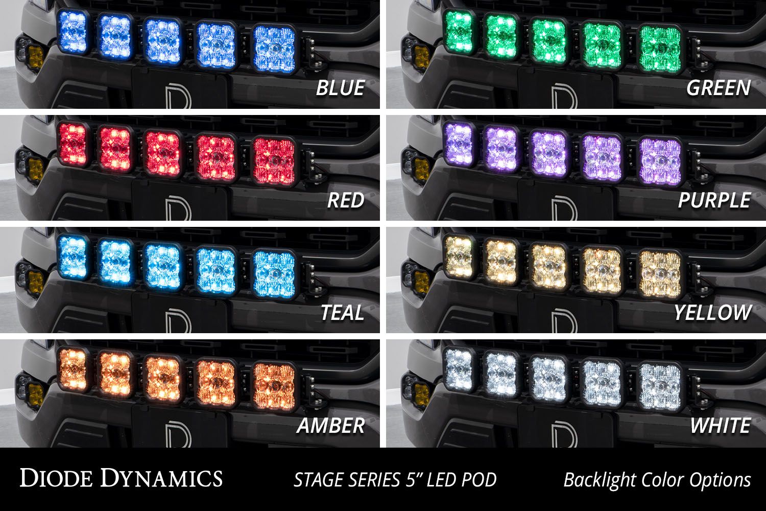 Kit de barres lumineuses CrossLink pour calandre SS5 pour Ford F-150 2021-2023