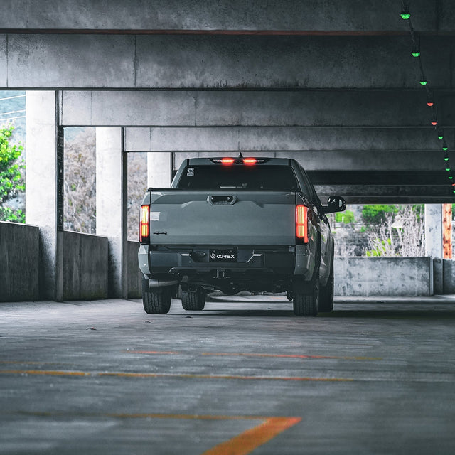 22-25 Toyota Tundra NOVA-Series Prismatic LED Tail Lights Black Red