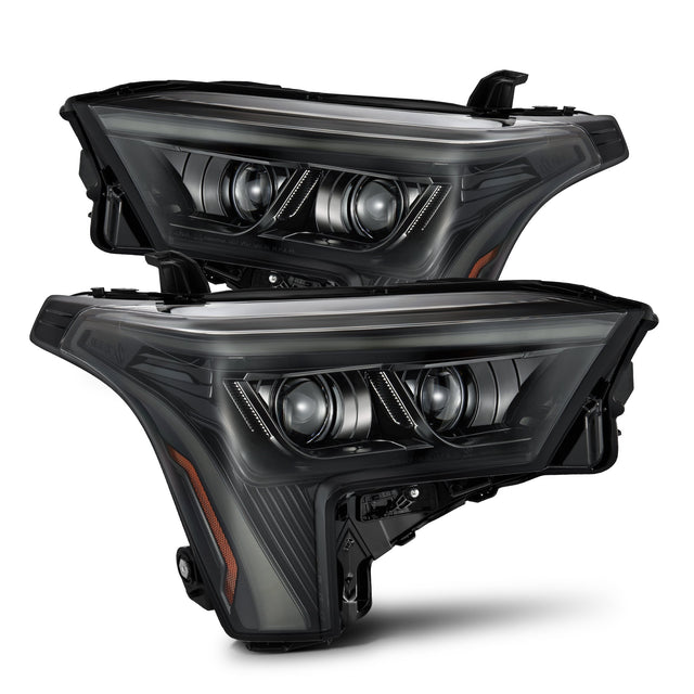22-25 Toyota Tundra/Sequoia LUXX-Series LED Projector Headlights Alpha-Black