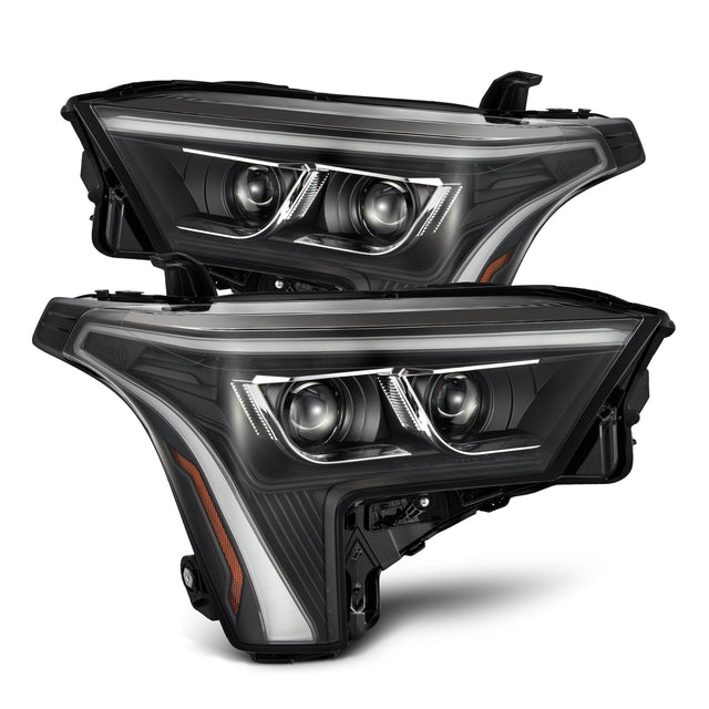 22-25 Toyota Tundra/Sequoia LUXX-Series LED Projector Headlights Black