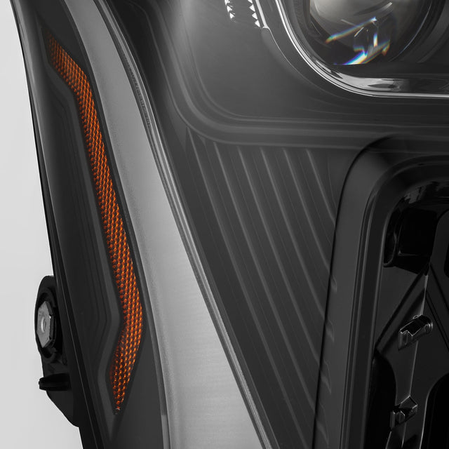 22-25 Toyota Tundra/Sequoia LUXX-Series LED Projector Headlights Black