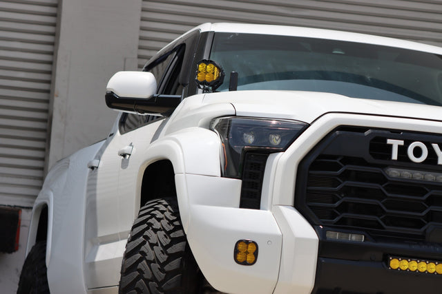 22-25 Toyota Tundra/Sequoia LUXX-Series LED Projector Headlights Black