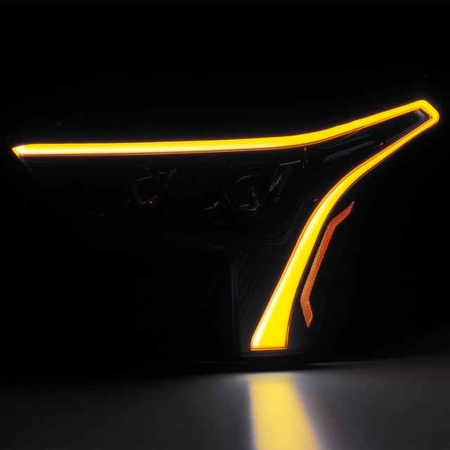 22-25 Toyota Tundra/Sequoia LUXX-Series LED Projector Headlights Black