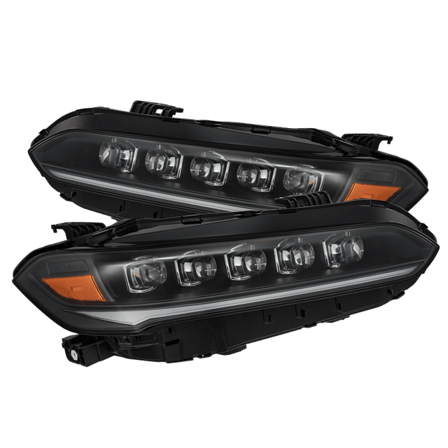 22-25 Honda Civic NOVA-Series LED Projector Headlights Black