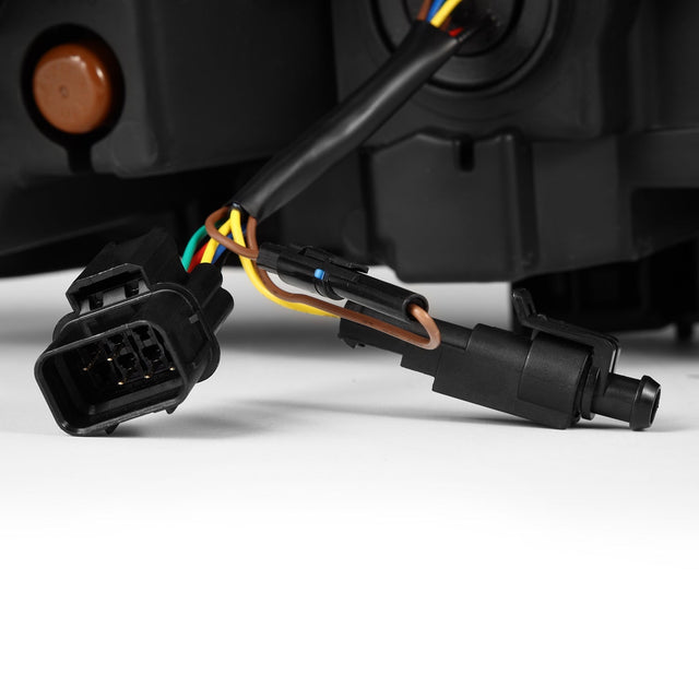 22-25 Honda Civic NOVA-Series LED Projector Headlights Alpha-Black