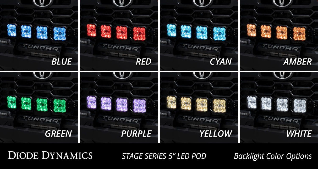 Kit de barres lumineuses CrossLink pour calandre SS5 pour Toyota Tundra 2022-2025