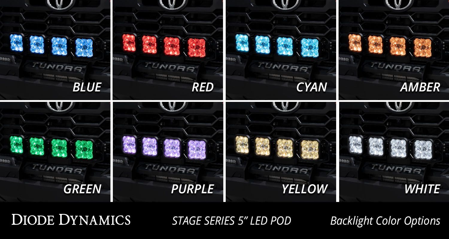 Kit de barres lumineuses CrossLink pour calandre SS5 pour Toyota Tundra 2022-2025