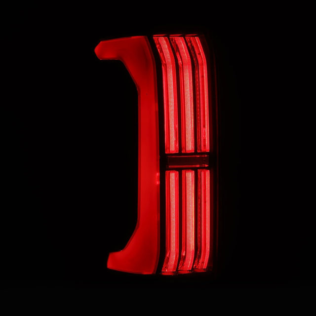 24-25 Toyota Tacoma NOVA-Series Prismatic LED Tail Lights Alpha-Black