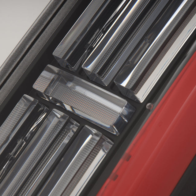 24-25 Toyota Tacoma NOVA-Series Prismatic LED Tail Lights Black-Red