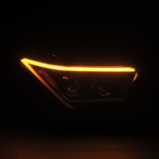 24-25 Toyota Tacoma LUXX-Series LED Projector Headlights Alpha-Black