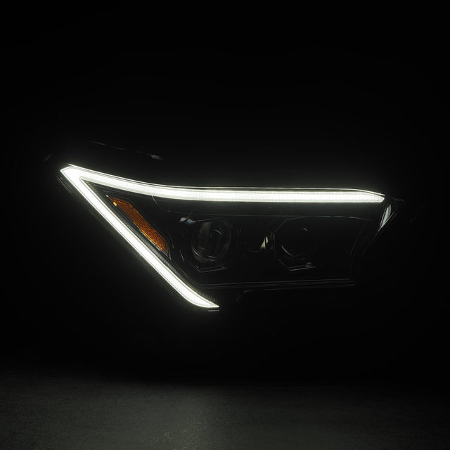 24-25 Toyota Tacoma LUXX-Series LED Projector Headlights Alpha-Black
