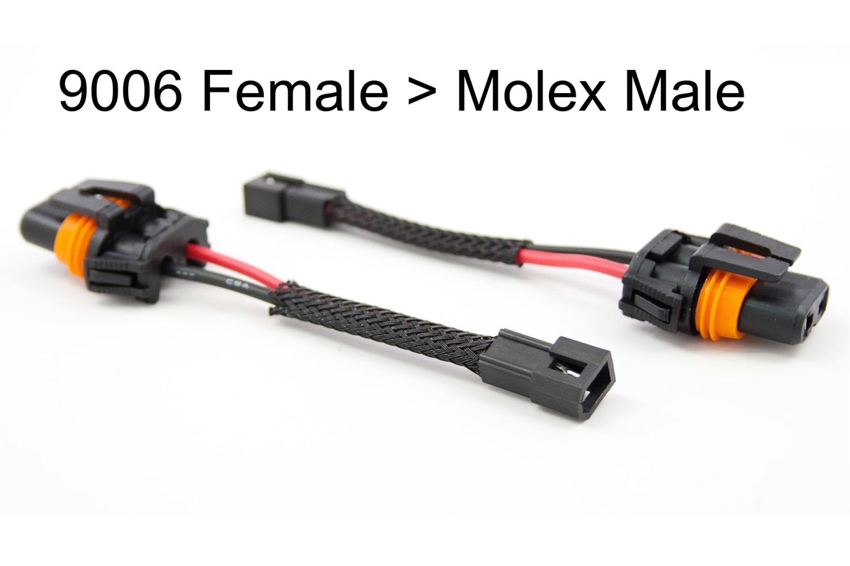 Adaptateur : 9006 mâle vers Molex femelle
