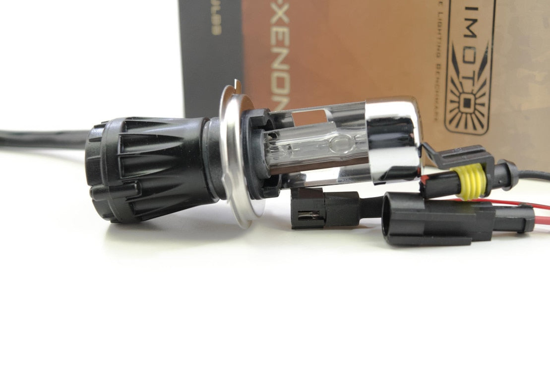 H4/9003: XB Bi-Xenon HID Bulbs (4500K-6000K)