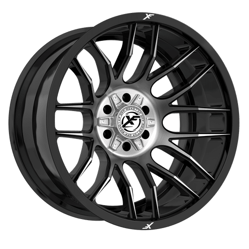 XF OFFROAD - XF-232 | 20x10 / -12 Offset / 8x165.1/8x180 Modèle de boulon | XF-232201081651180-12GBMTITDDT