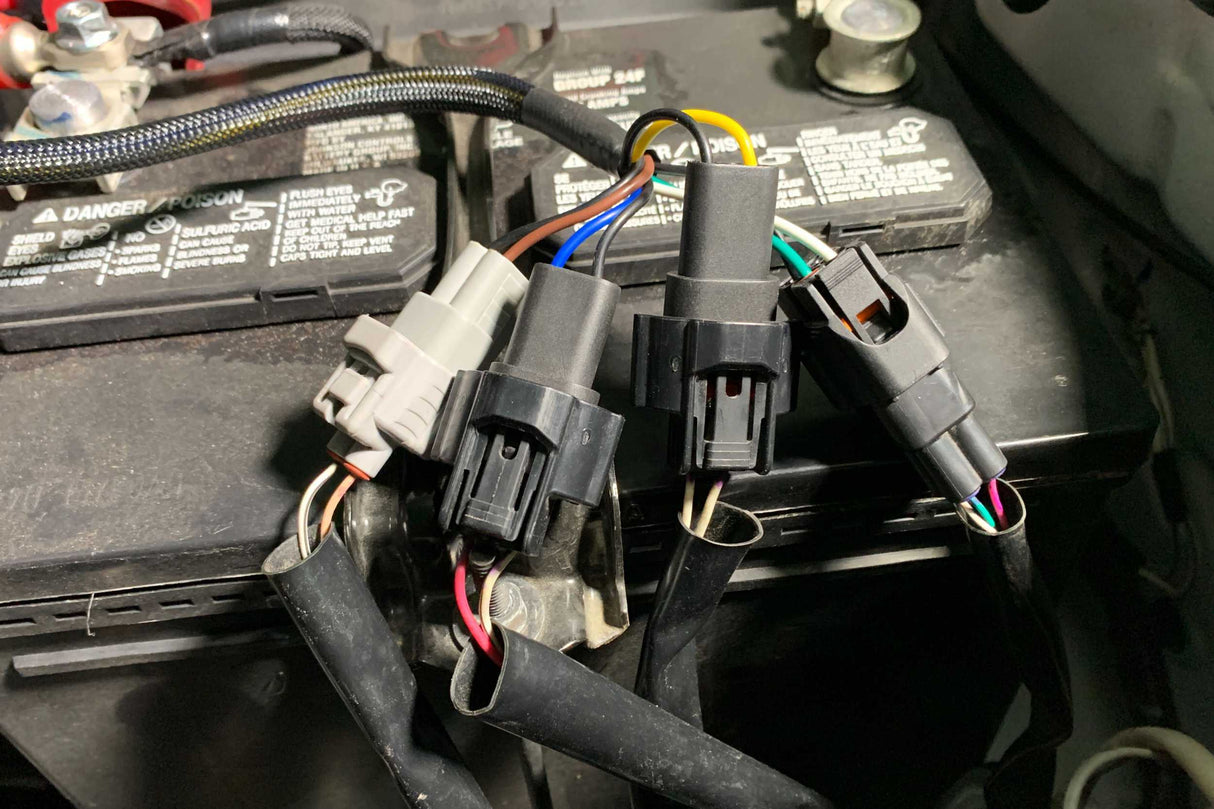 Conversion Harness: Tacoma OEM LED Headlights (16-23) SINGLE