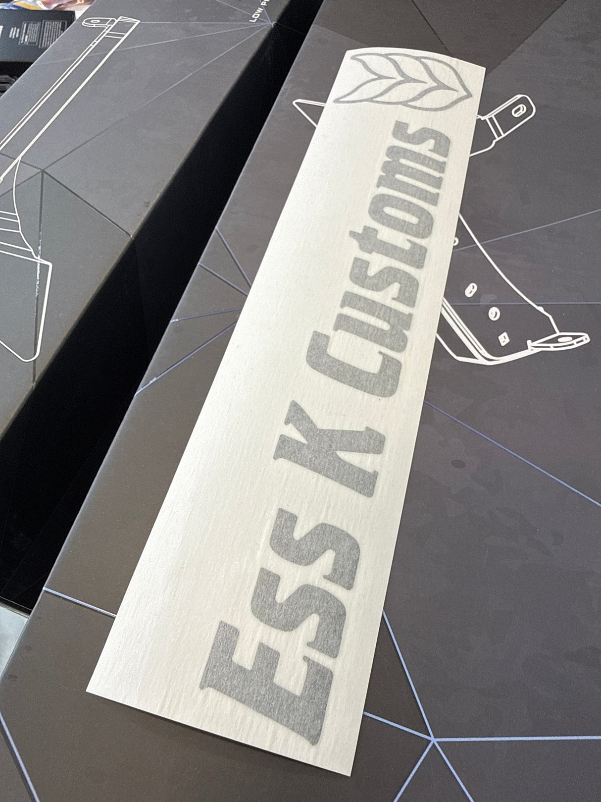 Ess K Customs Decal - Full Logo