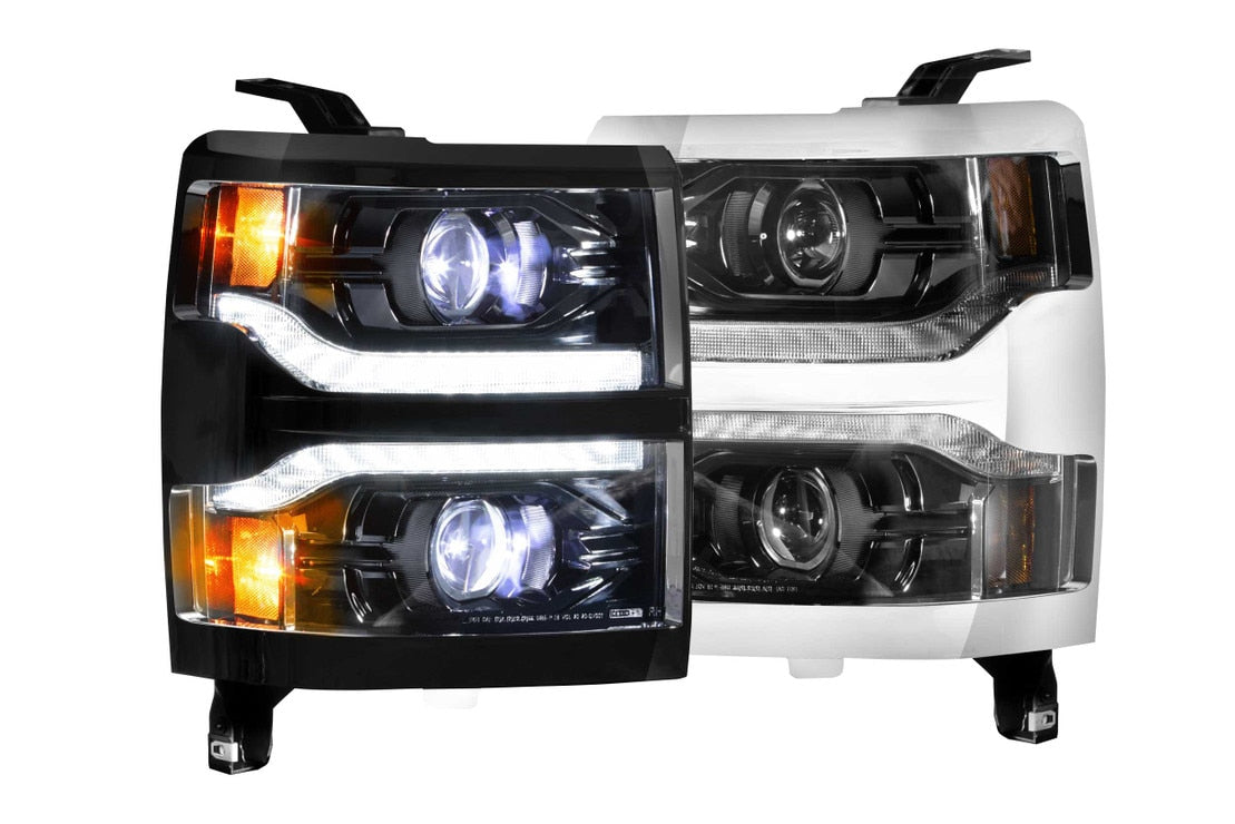 Phares à LED XB pour Chevrolet Silverado 1500 (14-15)