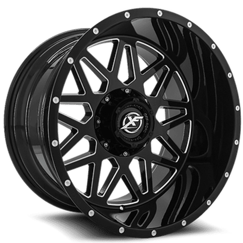 XF OFFROAD - XF-211 | Modèle de boulon 20x9 / 0 décalé / 8x170/8x165.1 | XF-2112090816511700GBML