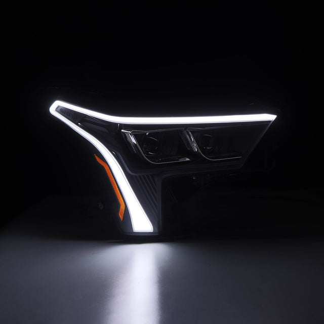 22-25 Toyota Tundra/Sequoia LUXX-Series LED Projector Headlights Black