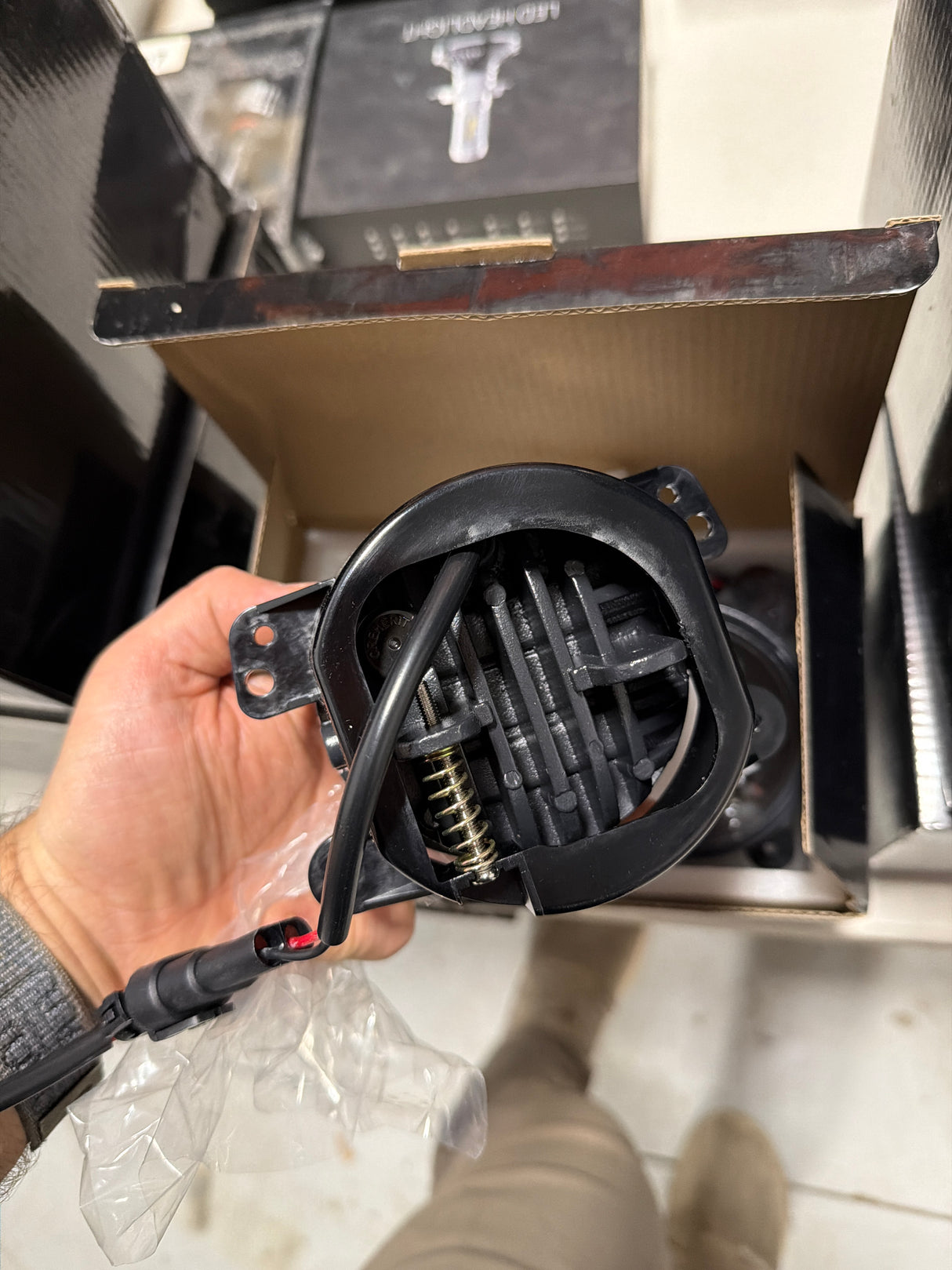 Type m led fog lights set