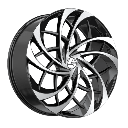 AZARA - AZA-540BM | 22x8.5 / 38 Offset / 5x112/5x114.3 Bolt Pattern | AZA-54022853638BM