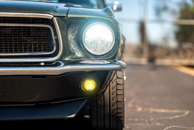 Sealed Beam: Holley Retrobright Led Headlights (7"Round)