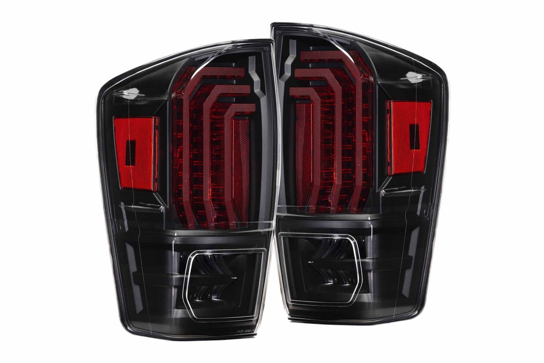 Feux arrière à LED XB pour Toyota Tacoma (16-23) (transparents)