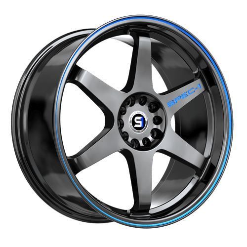 SPEC-1 RACING - SPT-33GBBL | 18x8,5 / 38 Offset / 5x100/5x114,3 Modèle de boulon | SPT-3318852338GBBL