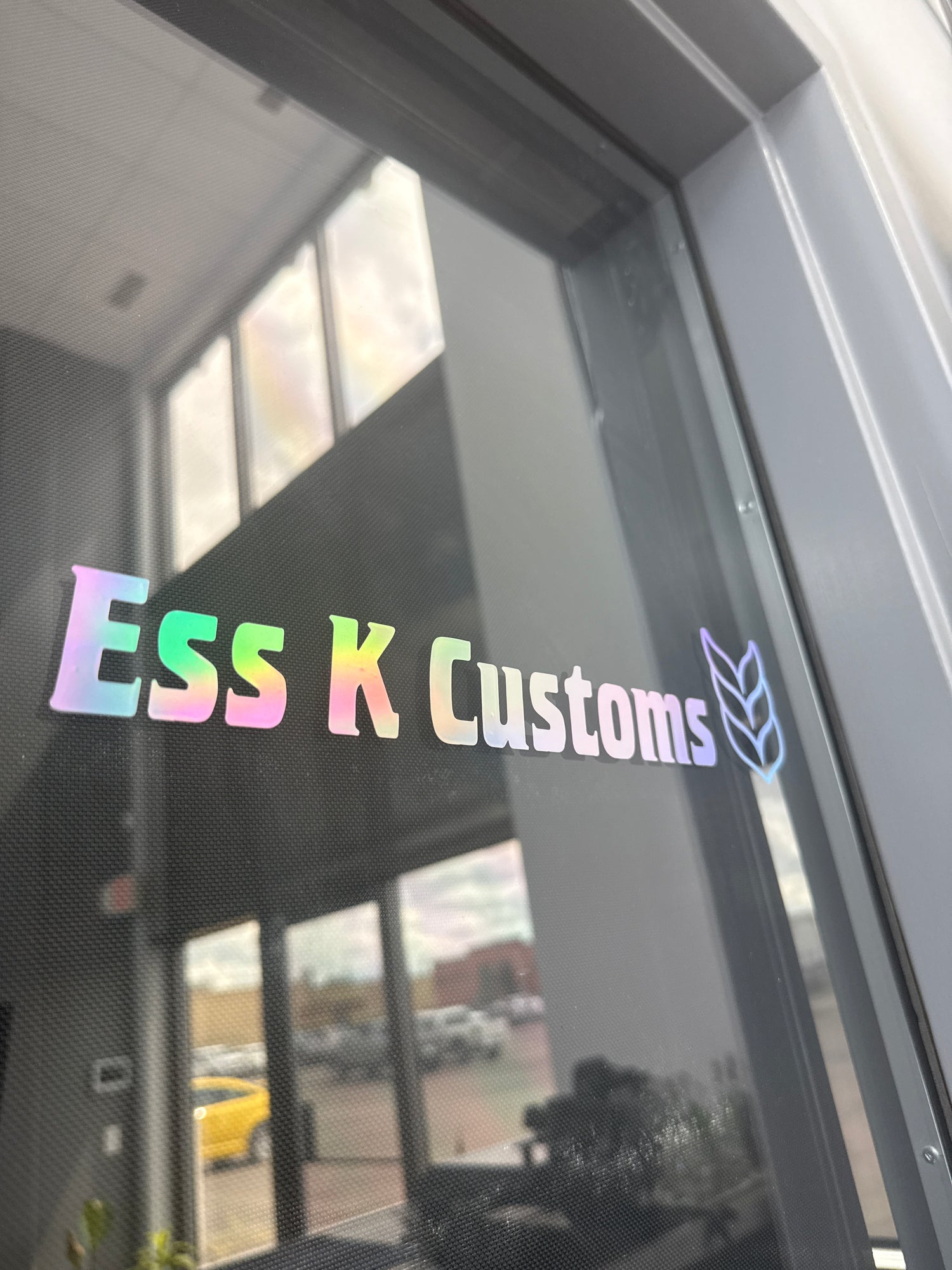 Ess K Customs Decal - Full Logo