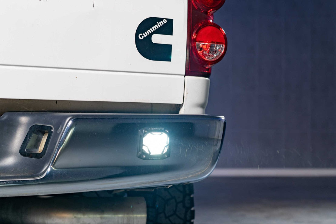 Flush Mounting Kit: Morimoto 4Banger Pods