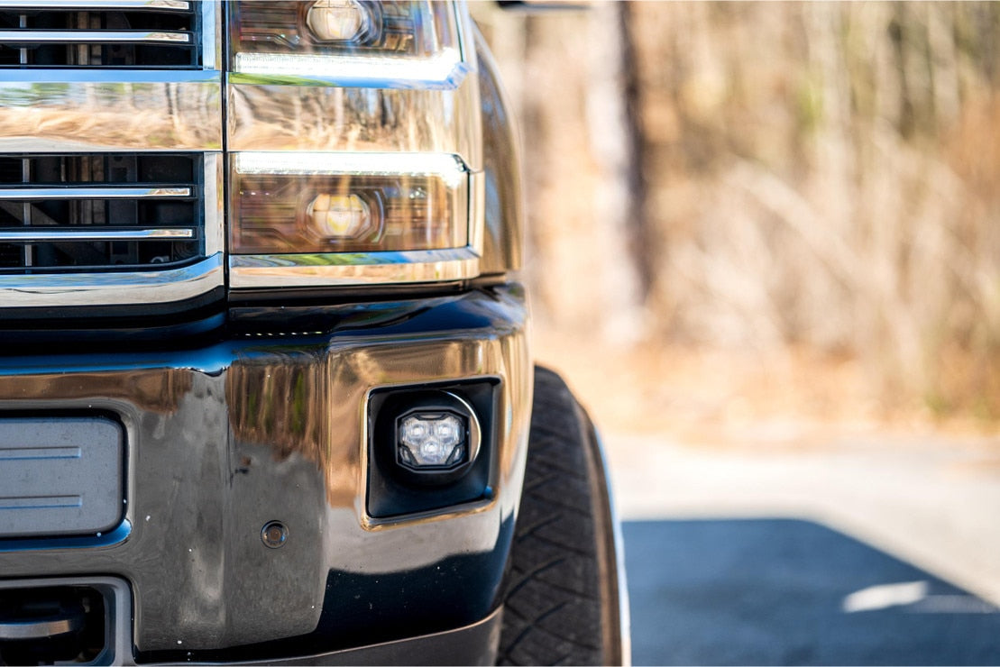 4Banger Led Fog Lights: GMC Sierra (14-15)