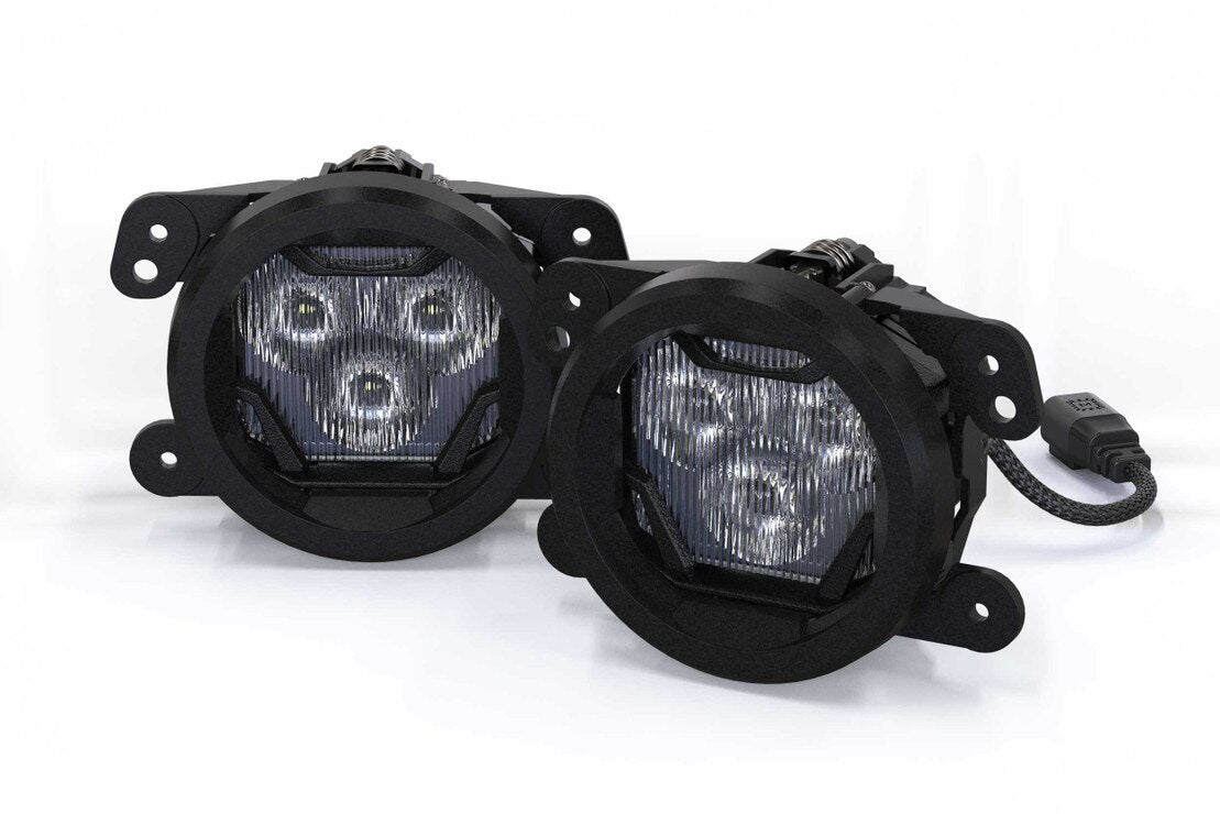 4Banger Led Fog Lights: Jeep 3In (Round)