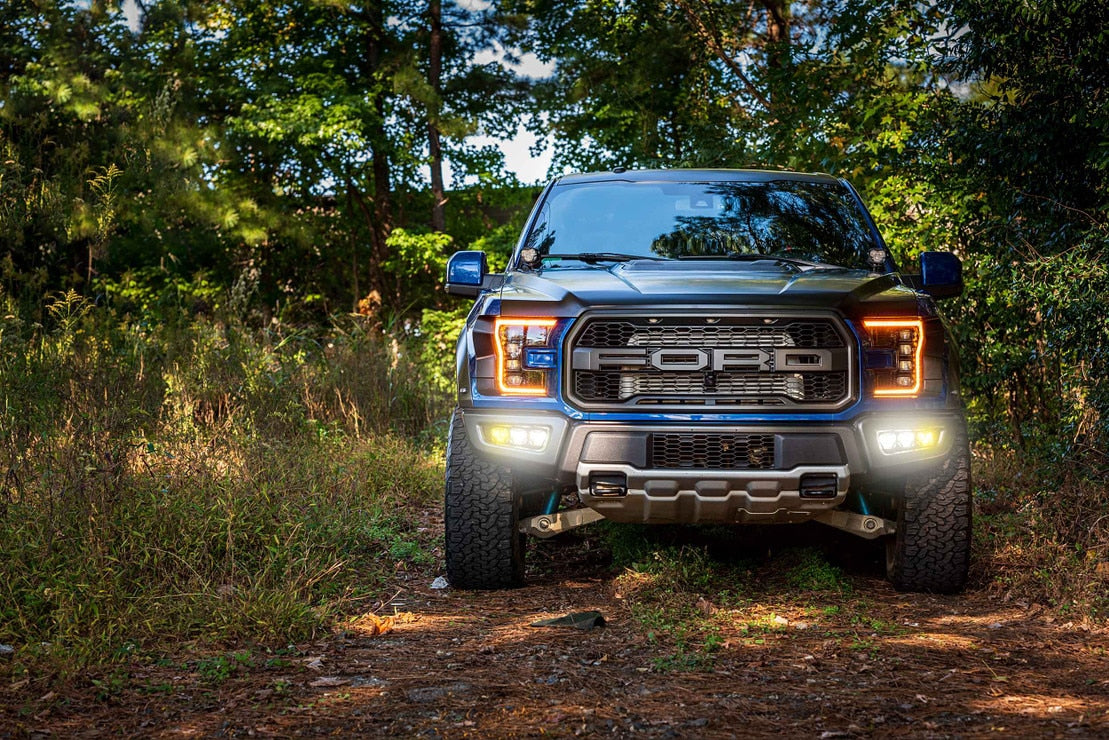 4Banger Led Fog Lights: Ford Raptor (17-20) BRACKETS