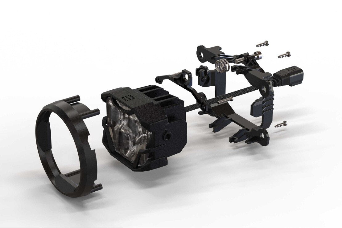 Feux antibrouillard à LED 4Banger : Nissan (ronds)