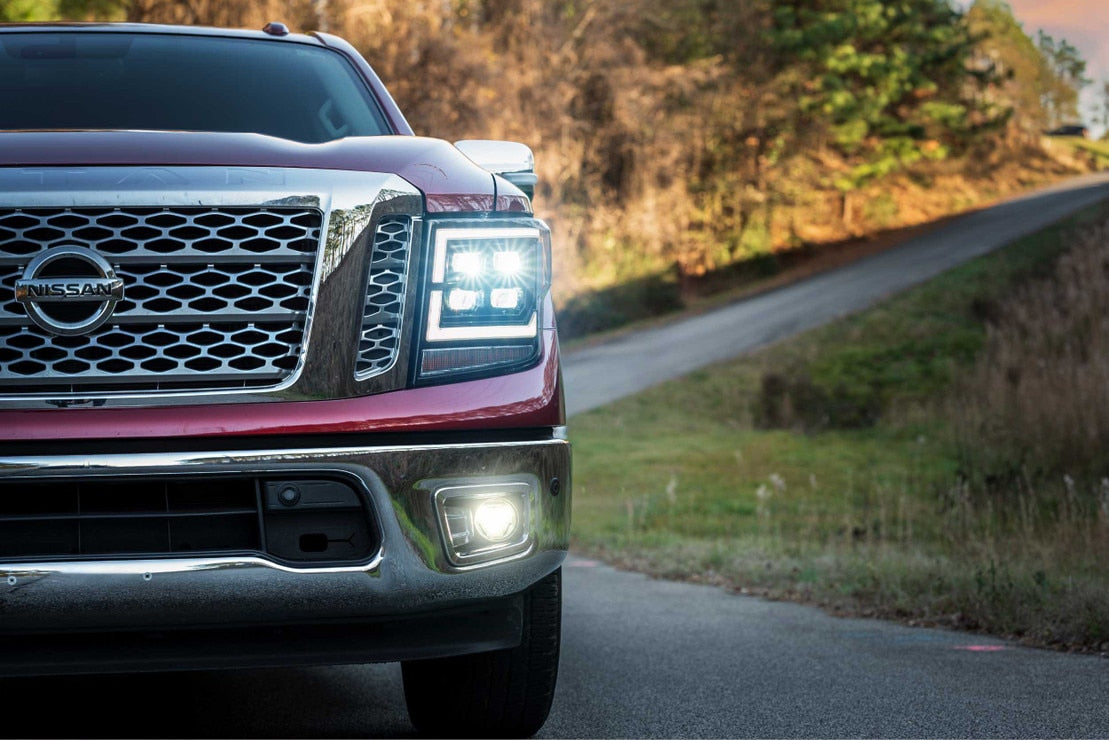 4Banger Led Fog Lights: Nissan Titan (2016+)