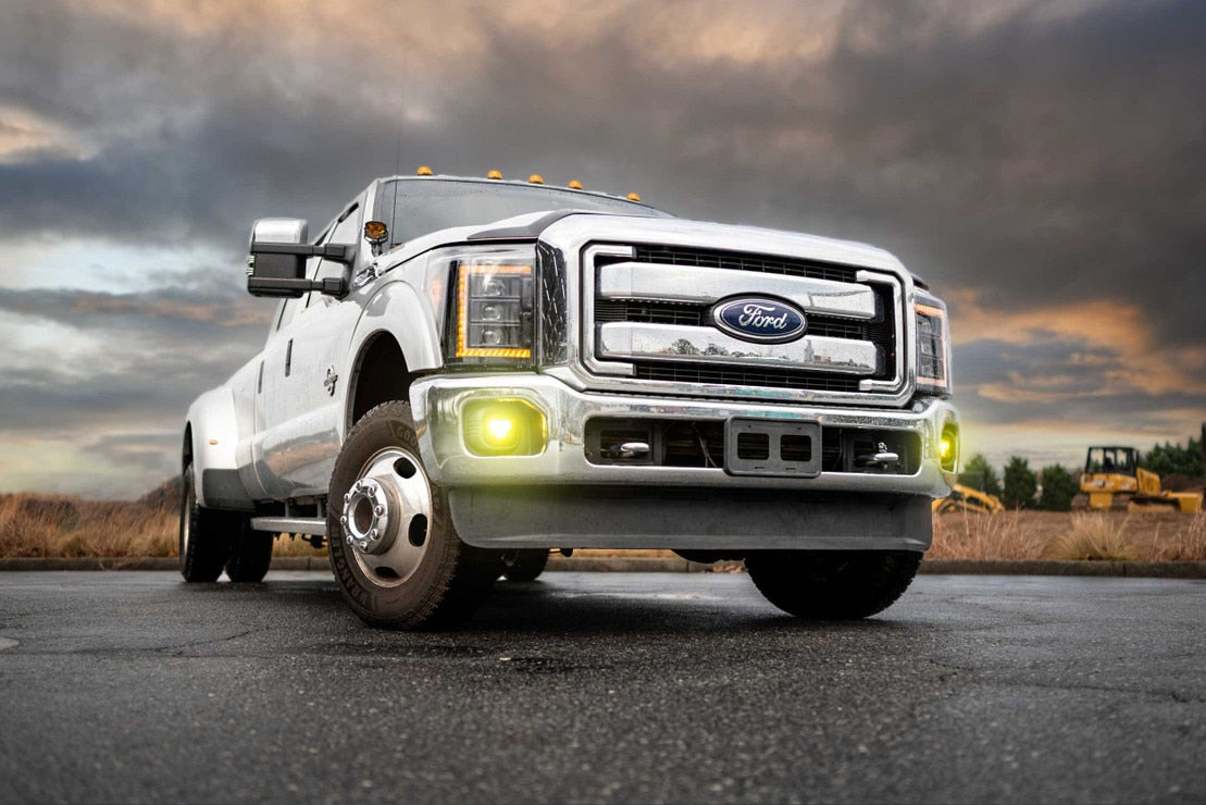 4Banger Led Fog Lights: Ford Super Duty (99-16)