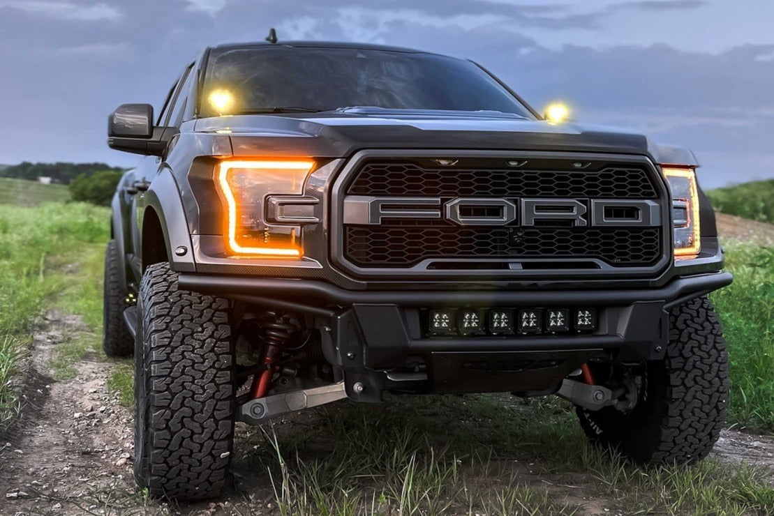 4Banger Led Ditch Light System: Ford Raptor (10-14)