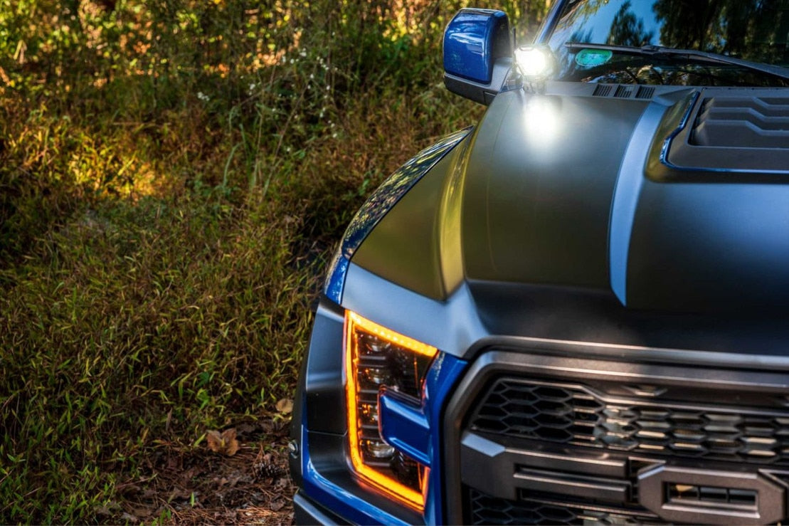 4Banger Led Ditch Light System: Ford Raptor (17-20)