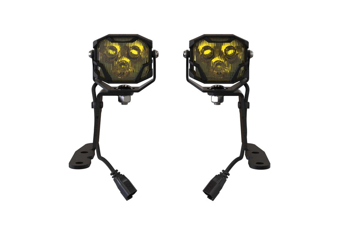 4Banger Led Ditch Light System: GMC Sierra (07-13)