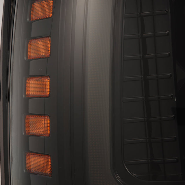 92-96 Ford F-Series/Bronco NOVA-Series LED Projector Headlights Alpha-Black