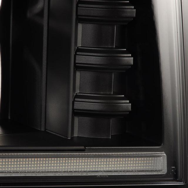 92-96 Ford F-Series/Bronco PRO-Series Halogen Projector Headlights Black