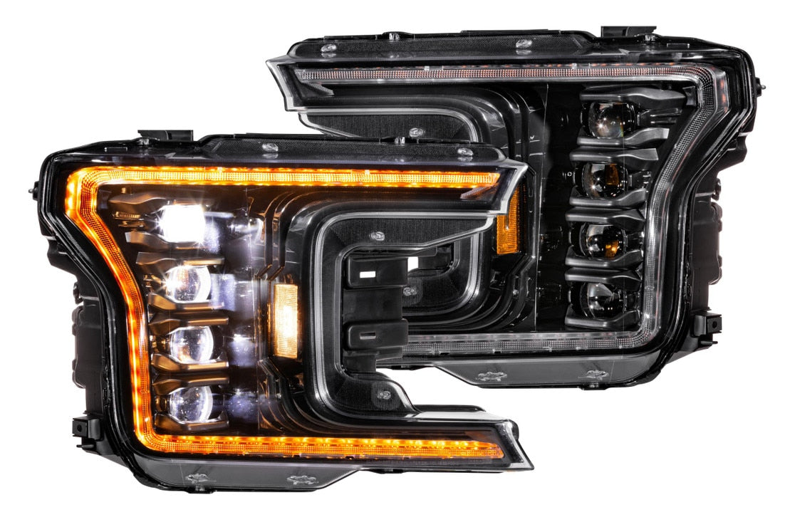 Ford F-150 (18-20) XB Led Headlights (Amber Drl)