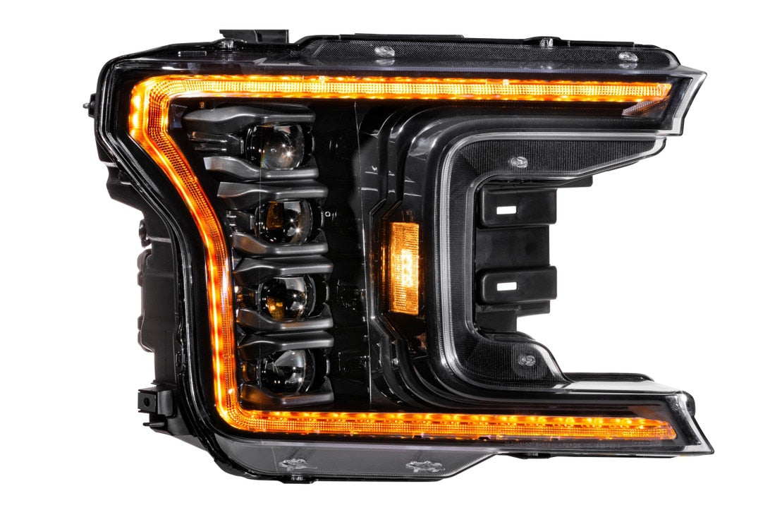 Ford F-150 (18-20) XB Led Headlights (Amber Drl)