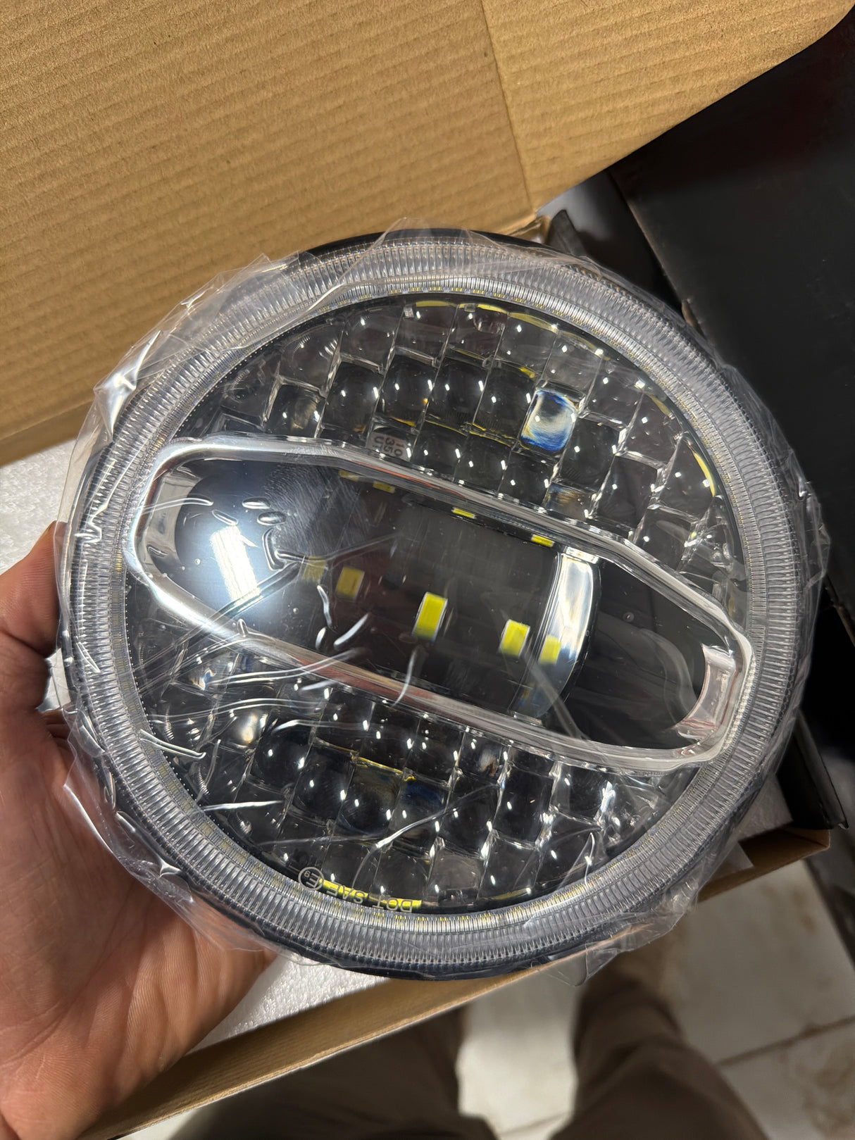 7” round led headlight set