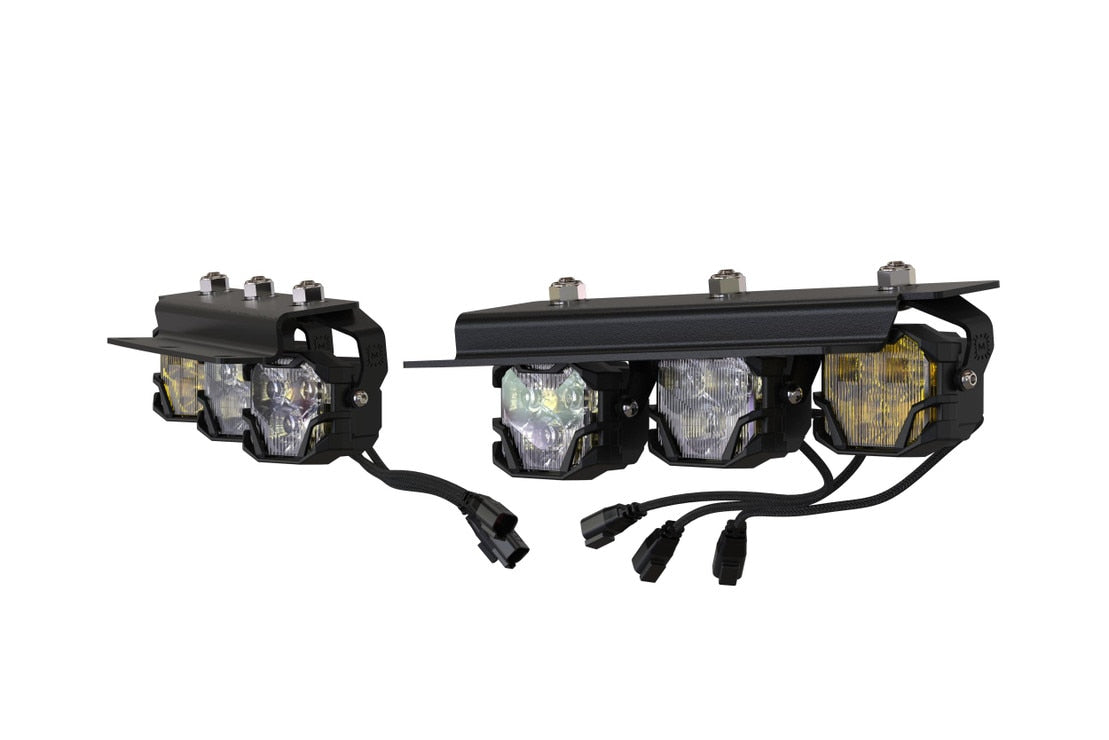 4Banger Led Fog Lights: Ford Bronco (21+) BRACKETS