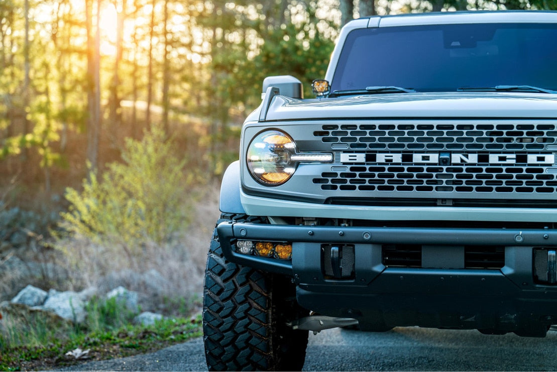 4Banger Led Fog Lights: Ford Bronco (21+) BRACKETS