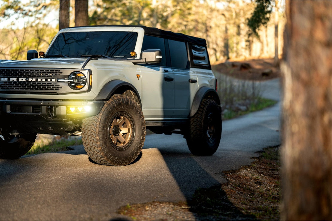 4Banger Led Fog Lights: Ford Bronco (21+) BRACKETS