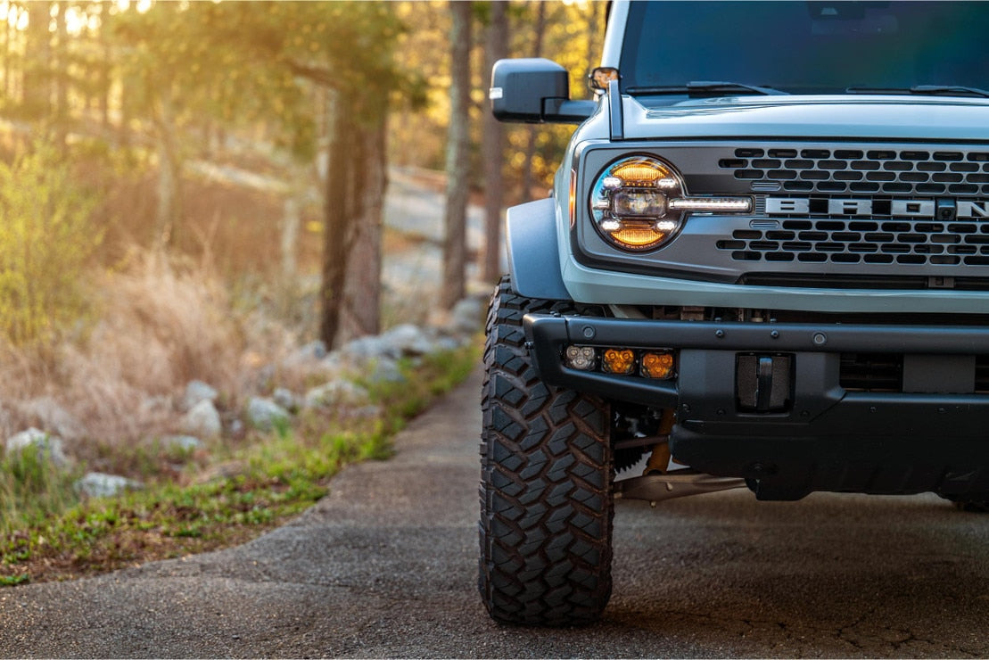 4Banger Led Fog Lights: Ford Bronco (21+) BRACKETS